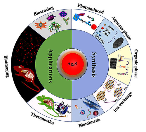 近红外Ag2S量子点合成及应用及研究进展